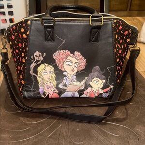 Disney Black and Orange Halloween Spell Tote